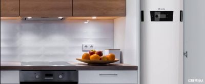 La nouvelle Eria Tower Ace S excelle par sa facilité d’installation et son confort d’eau chaude Remeha