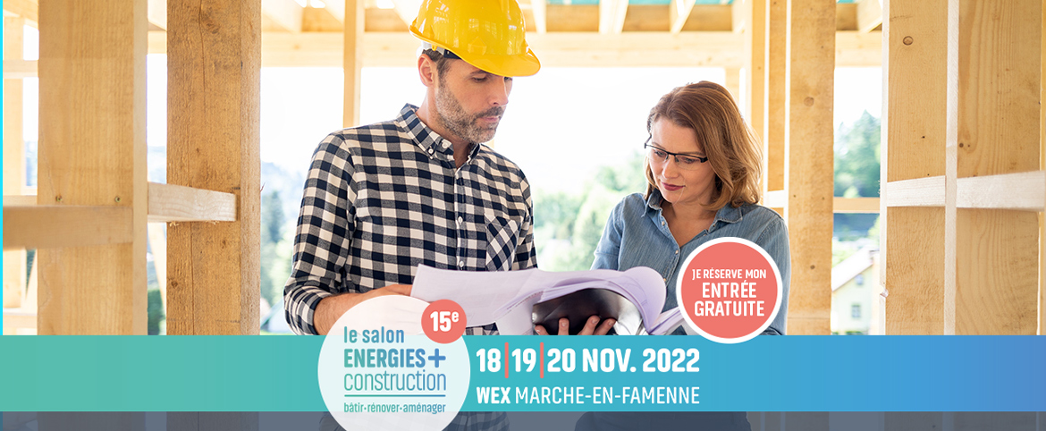 MaConstruction.be vous invite au Salon Energies + Construction