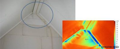 La construction étanche à l’air avec des éléments de toiture Kingspan Unidek
