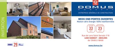 Domus Concept - Weekend portes ouvertes à Hannut - Abolens