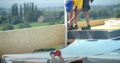Panneaux Kingspan Unidek pour la toiture plate