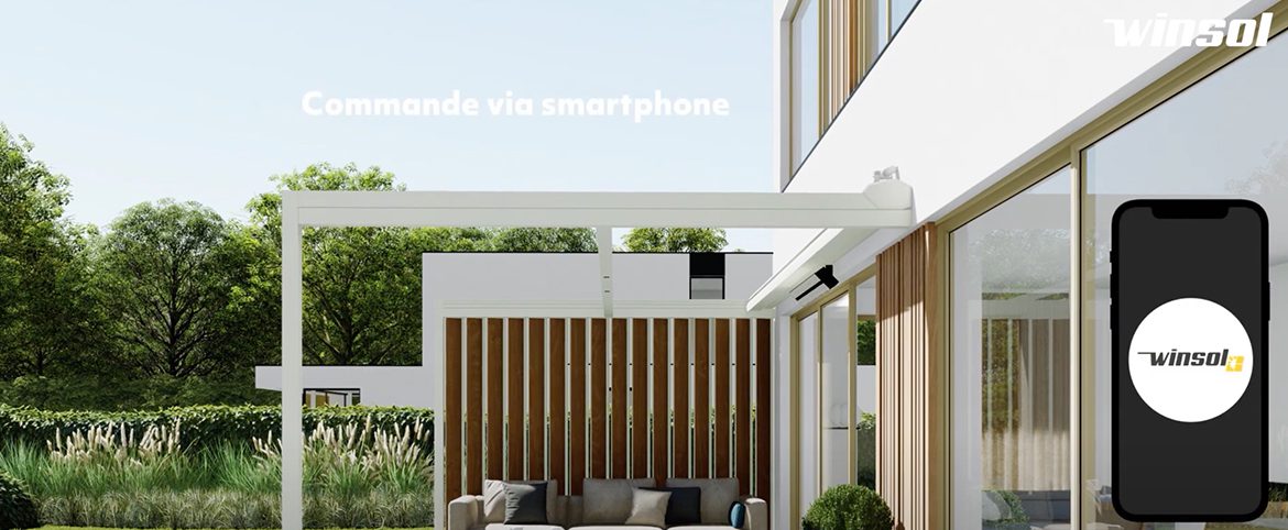 Winsol : Pergola ZIP et ZIP CUBE pergola terrasse à toile rétractable Winsol : Pergola ZIP et ZIP CUBE pergola terrasse à toile rétractable