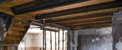 Rénover un plancher - Gitage en bois