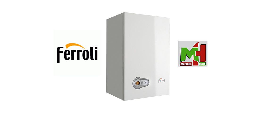 Matagne - Hody : Bluehelix Pro de la gamme FERROLI Chaudière murale à condensation à gaz mixte Matagne - Hody : Bluehelix Pro de la gamme FERROLI Chaudière murale à condensation à gaz mixte