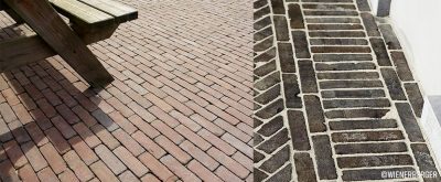 Une terrasse en pavés de terre cuite Wienerberger