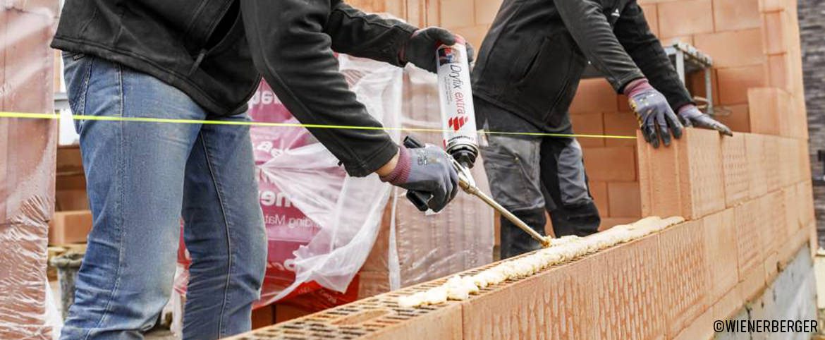 À Batibouw, Wienerberger lancera Porotherm Dryfix À Batibouw, Wienerberger lancera Porotherm Dryfix