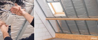 Knauf Twinfit 034, une solution durable pour les toits inclinés
