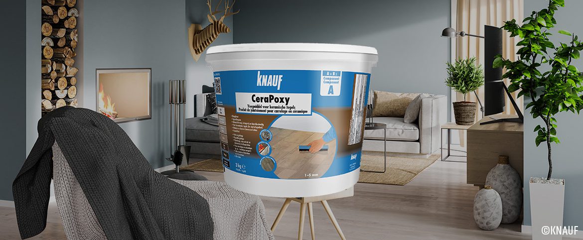 Knauf : CeraPoxy, pour une finition durable des carrelages en céramique Knauf : CeraPoxy, pour une finition durable des carrelages en céramique