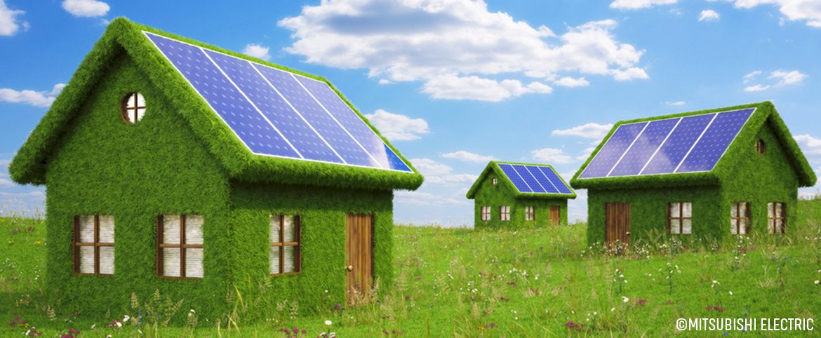 Mitsubishi Electric : Combien de panneaux photovoltaïques me faut-il pour couvrir la consommation de ma pompe à chaleur?” Mitsubishi Electric : Combien de panneaux photovoltaïques me faut-il pour couvrir la consommation de ma pompe à chaleur?”