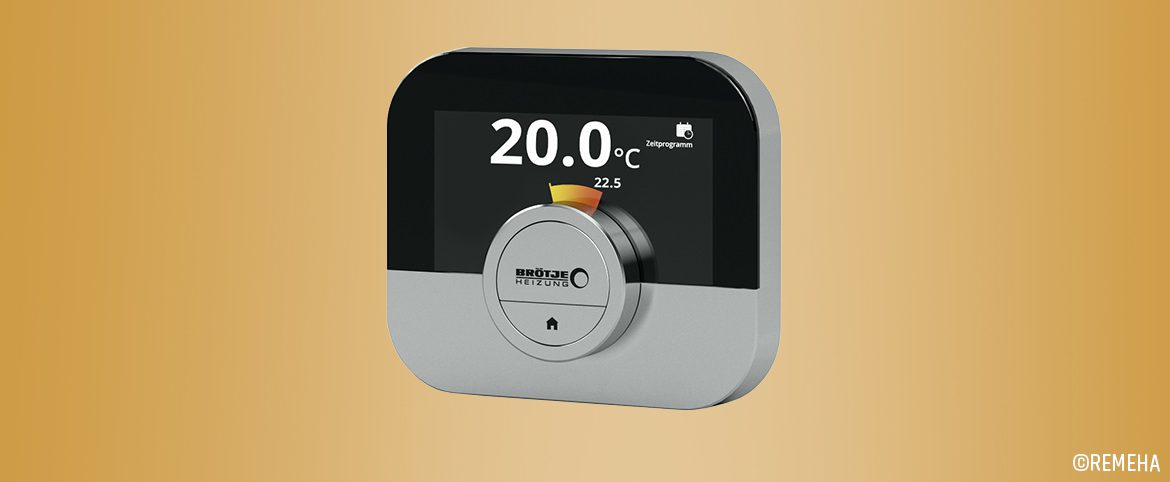 Remeha - Le thermostat d’ambiance connecté de Brötje