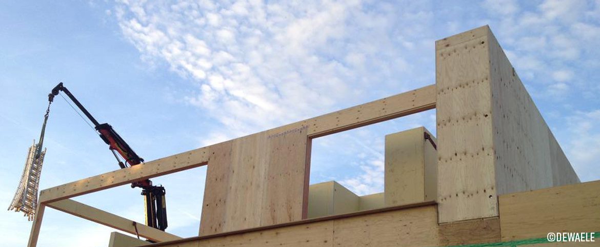 Maisons Dewaele - Processus de construction d’une maison à ossature bois