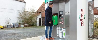 Grande première : l’entreprise d’énergie Antargaz lance des distributeurs automatiques de bouteilles de gaz