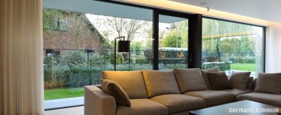 Reynaers Aluminium : les solutions les plus architecturales et les plus durables de fenêtres coulissantes aluminium ultras minces