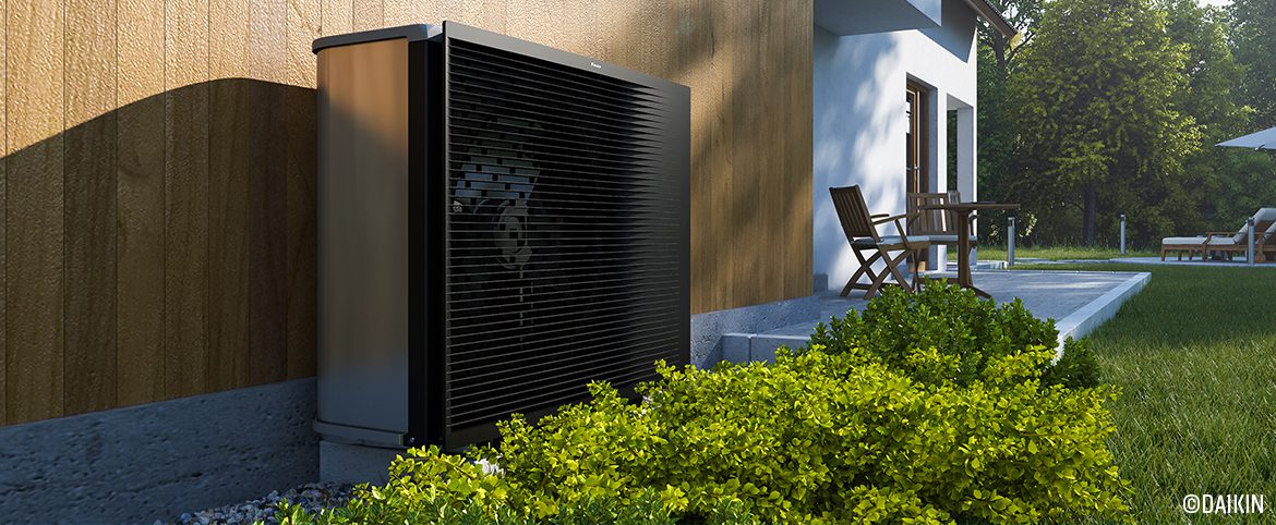 Pompes à chaleur Daikin : innovantes et éco-énergétiques. Pompes à chaleur Daikin : innovantes et éco-énergétiques.