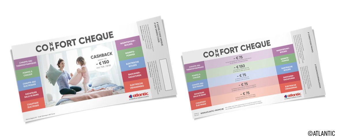 Profitez encore du Chèque Confort ATLANTIC jusqu’au 31 décembre 2020 ! Profitez encore du Chèque Confort ATLANTIC jusqu’au 31 décembre 2020 !