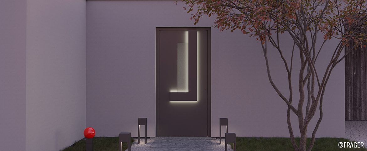 Harinck FRAGER : Les portes d’entrée de haute qualité rendent hommage à l’école d’architecture du Bauhaus : Où la forme suit la fonction.