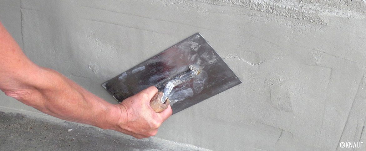 Knauf Enduit étanche pour l'intérieur et l'extérieur Knauf Enduit étanche pour l'intérieur et l'extérieur