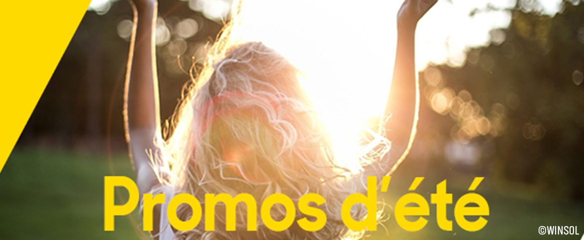 Winsol : Promos d'été jusqu'au 5/09