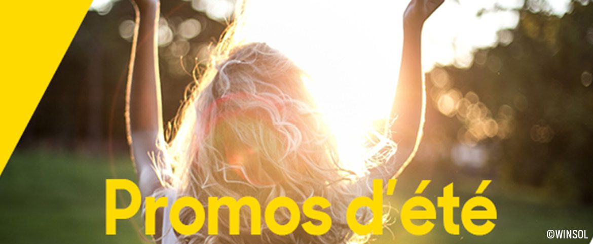 Winsol : Promos d'été jusqu'au 5/09 Winsol : Promos d'été jusqu'au 5/09
