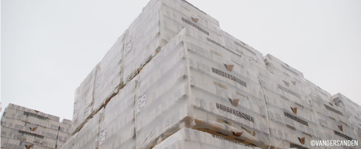 Vandersanden réduit son empreinte écologique grâce à de nouveaux emballages durables Vandersanden réduit son empreinte écologique grâce à de nouveaux emballages durables