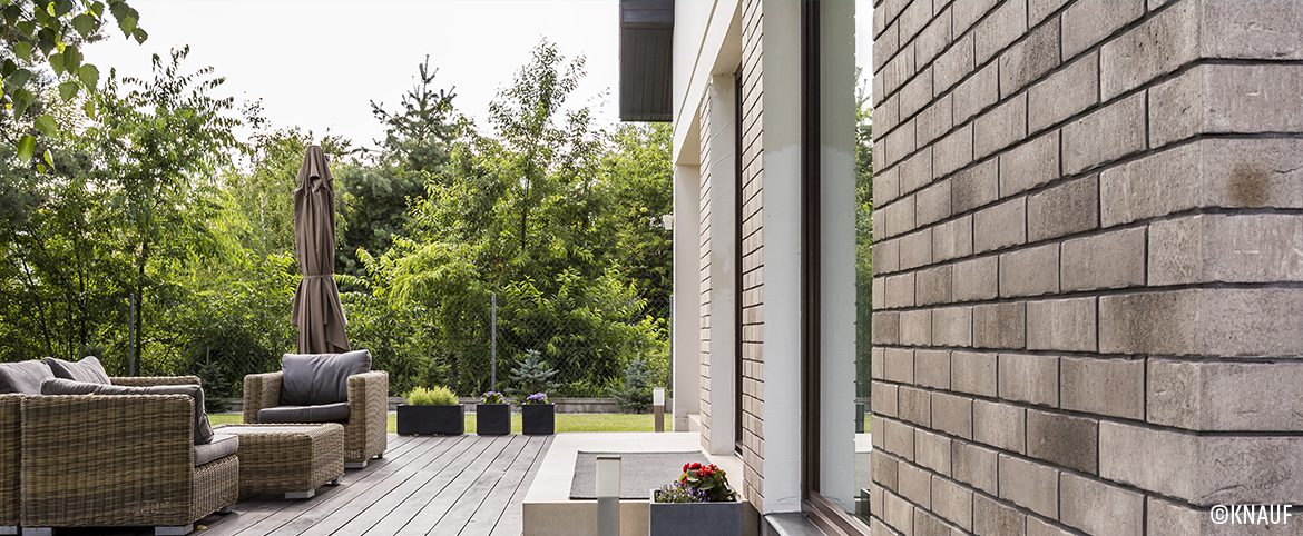 Knauf lance le nouveau système de façade isolante ‘Komfort-Wall Brick’ Knauf lance le nouveau système de façade isolante ‘Komfort-Wall Brick’