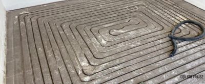 JK chauffage sol fraisé – Un chauffage sol intégré dans un carrelage existant