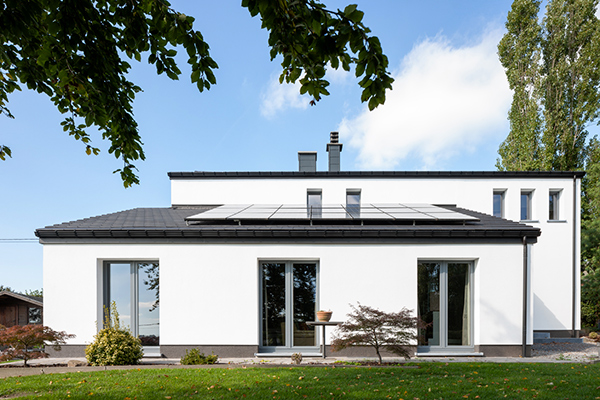 Donnez un nouveau look à votre maison: le crépi décoratif pour un aspect moderne. 