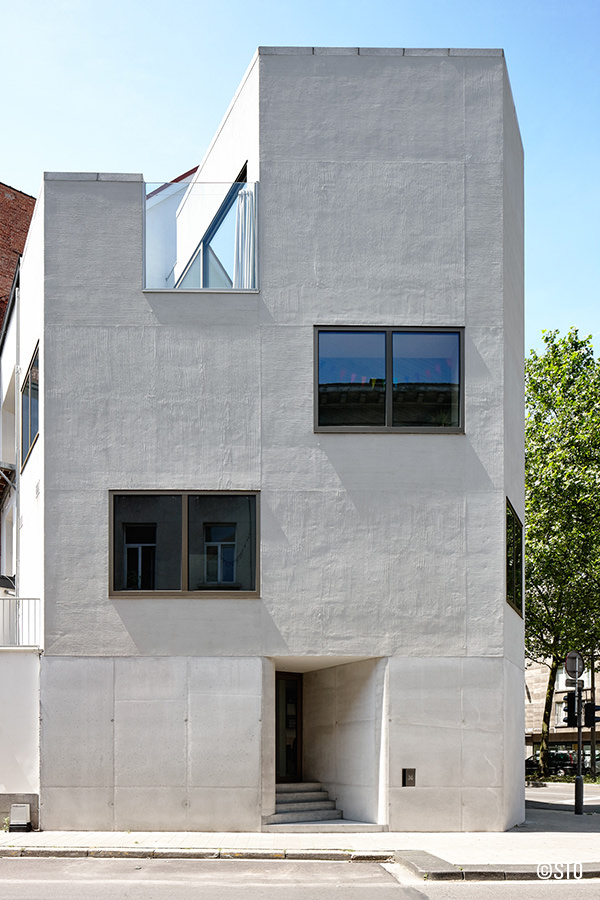 Façade réalisée avec Sto