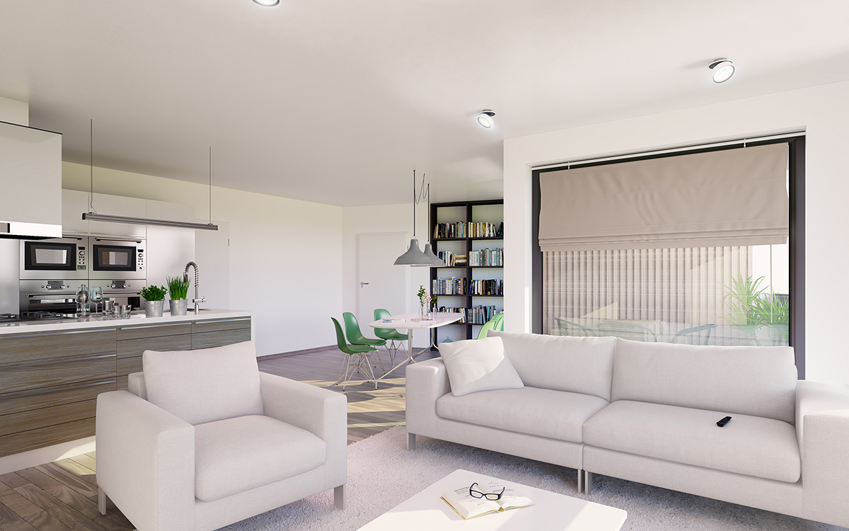Appartement réalisé avec produits Knauf