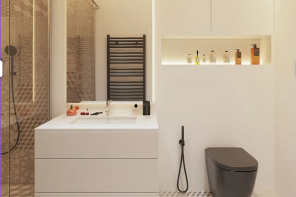 aménager petite salle de bains