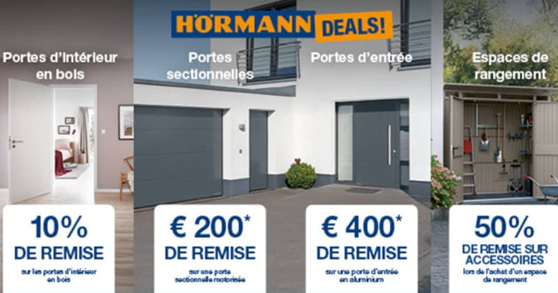 Découvrez les chèques-cadeaux Hörmann