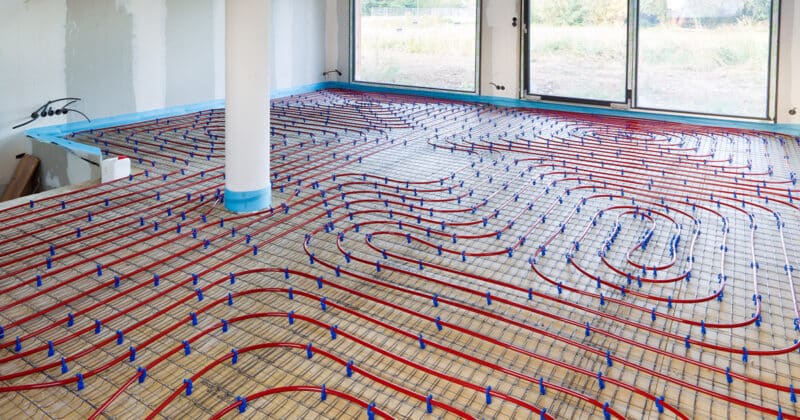 Le chauffage au sol : confort optimal et empreinte écologique réduite