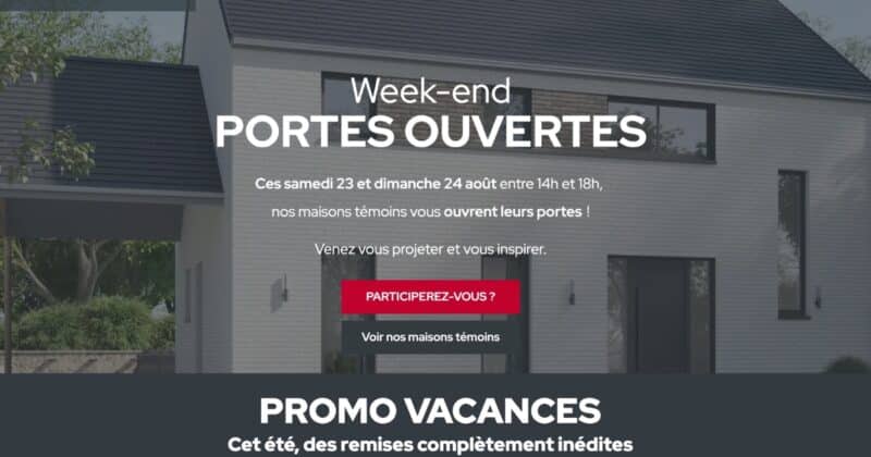 Maisons Compère : Découvrez Nos Maisons Témoins ! Week-end PORTES OUVERTES