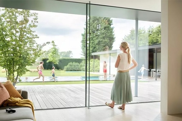 %titre de l'article% fenêtres portes aluminium maison Reynaers