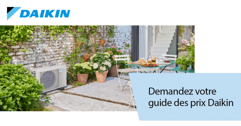 Découvrez tous les systèmes de pompe à chaleur Daikin et leurs prix