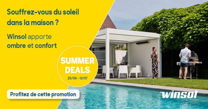 Actions sur les protections solaires et pergolas