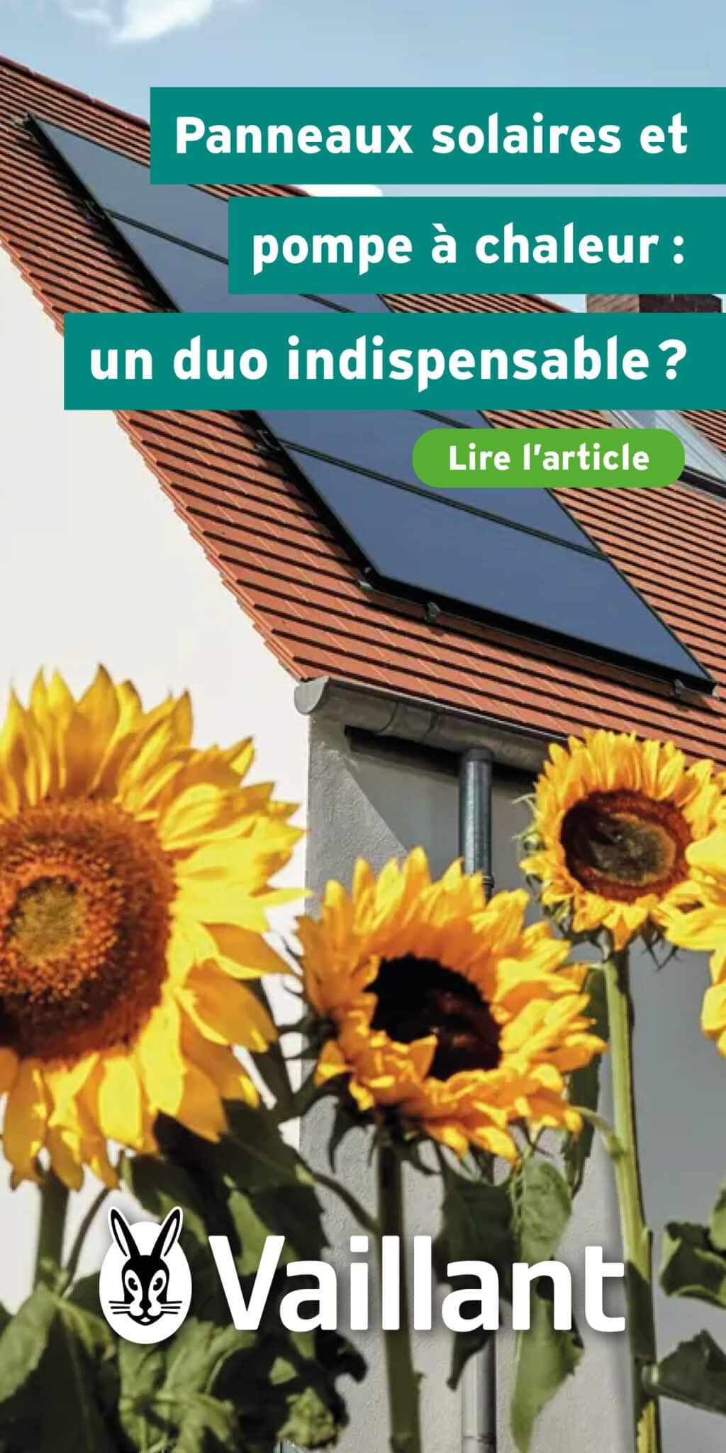 Vaillant V Panneaux solaires et pompe à chaleur un duo indispensable?