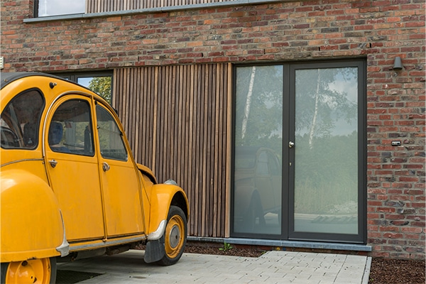 porte d'entrée aluminium aliplast