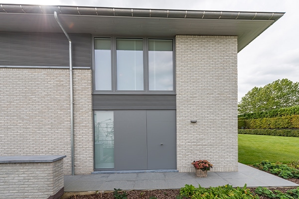 porte d'entrée aluminium aliplast