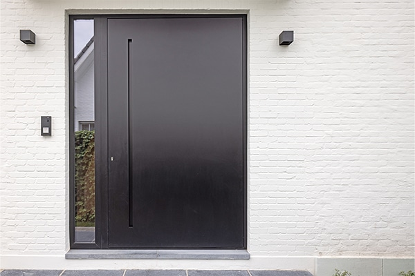 porte d'entrée aluminium aliplast