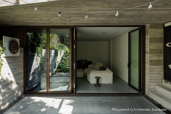 maison durable acier aluminium reynaers forster