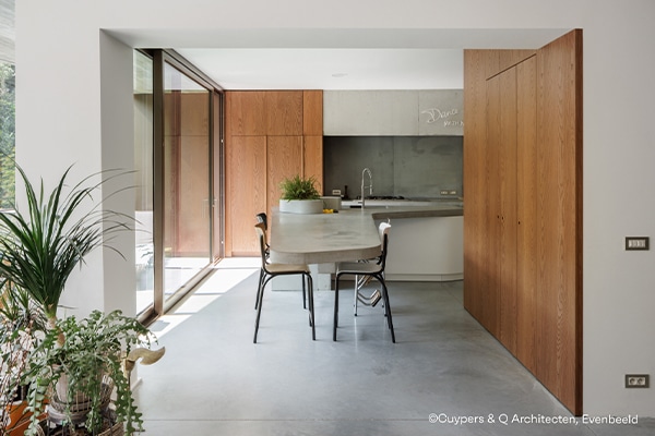 maison durable acier aluminium reynaers forster