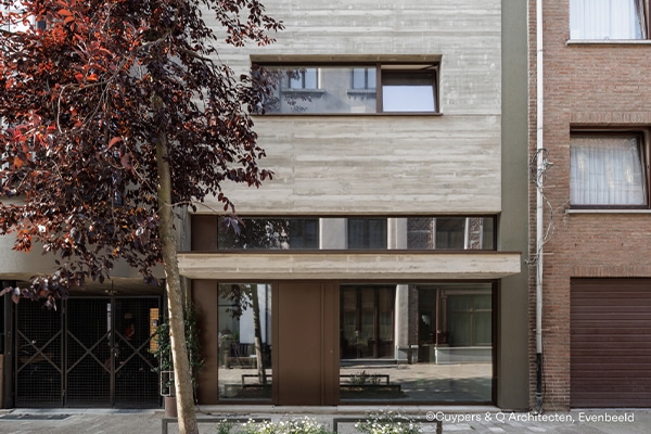 maison durable acier aluminium reynaers forster