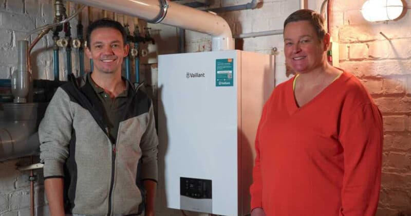Une maison chaleureuse grâce à Vaillant : témoignage d'Anke, habitante de Halle