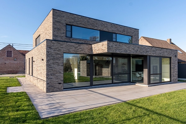 construction maison épurée et conviviale avenir dewaele