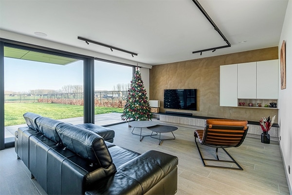 construction maison épurée et conviviale avenir dewaele