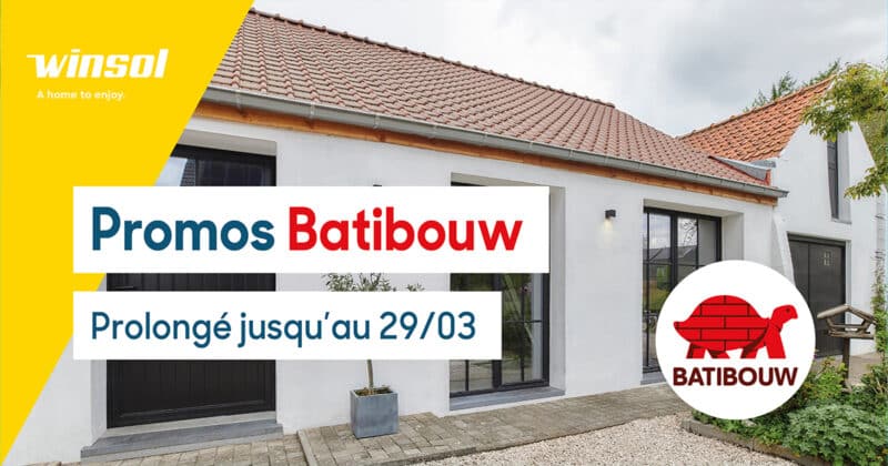 Promo Batibouw chez Winsol