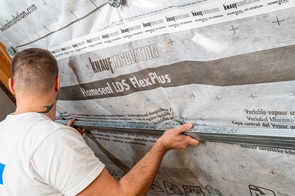 isolation combles plafonds knauf