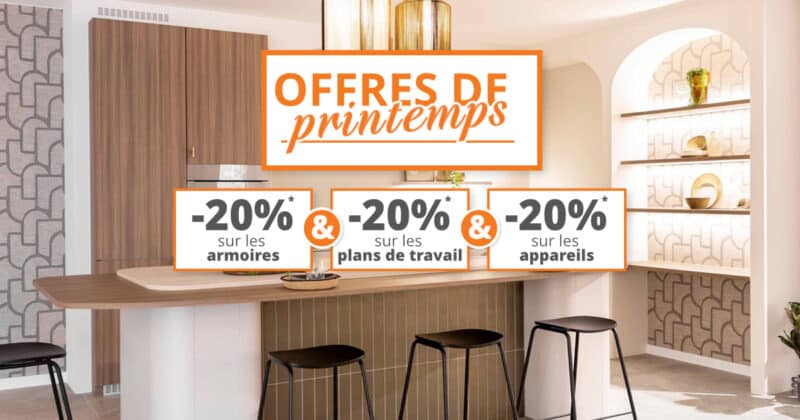 Actions & promotions cuisines équipées