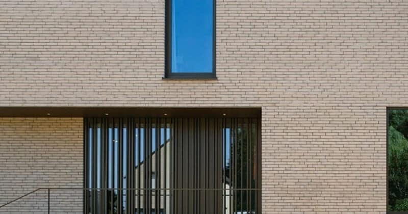 Une maison à empreinte carbone négative grâce à Vandersanden